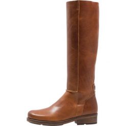 Buty zimowe damskie: HUB KATHLEEN Kozaki cognac/nat