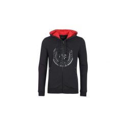Bluzy Guess DELL. Czarne bluzy męskie marki Guess, s, z aplikacjami, bez kołnierzyka, bez rękawów, bez kaptura. Za 399,00 zł.