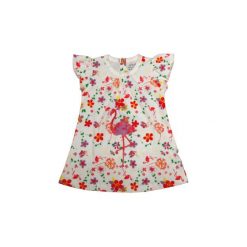 Ebi & Ebi Fairtrade Sukienka allover/biały - Gr.Moda (6 - 24 miesięcy ). Białe sukienki niemowlęce marki Ebi & Ebi, z bawełny. Za 49,00 zł.
