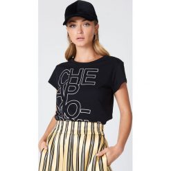T-shirty damskie: Cheap Monday Have Concrete Logo T-shirt – Black