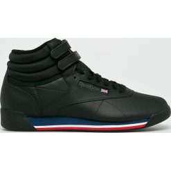 Reebok Classic - Buty Femmes. Czarne buty sportowe damskie Reebok Classic, bez wzorów, ze skóry, sportowe, reebok classic. W wyprzedaży za 239,90 zł.