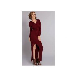 Sukienka Sexy Beast - bordo. Czerwone sukienki dzianinowe marki Madnezz, l, z aplikacjami, z kapturem, dopasowane. Za 249,00 zł.