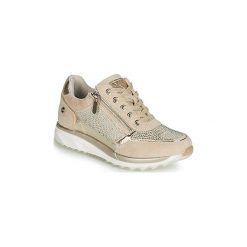Buty Xti 49011. Brązowe trampki i tenisówki damskie Xti, bez wzorów, bez zapięcia. Za 259,00 zł.