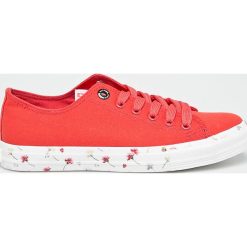 Big Star - Tenisówki. Pomarańczowe trampki i tenisówki damskie marki BIG STAR, bez wzorów, z gumy, na sznurówki. Za 99,90 zł.