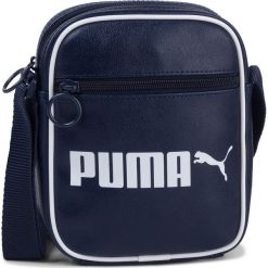 Saszetka PUMA - Campus Portable Retro 076641 02 Peacoat. Niebieskie saszetki damskie Puma, bez wzorów, ze skóry ekologicznej, młodzieżowe, bez dodatków. Za 99,99 zł.