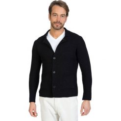 Sir Raymond Tailor sweter męski, L, czarny. Czarne swetry męskie Sir Raymond Tailor, m, bez wzorów, bez kołnierzyka, bez kaptura. W wyprzedaży za 209,00 zł.