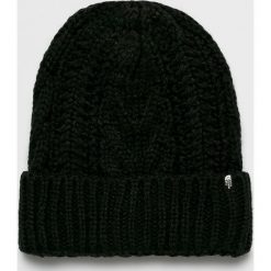 The North Face - Czapka. Czarne czapki zimowe damskie marki The North Face, z dzianiny. W wyprzedaży za 99,90 zł.