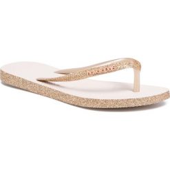 Japonki HAVAIANAS - Slim Sparkle Fc 41447340121 Beige. Żółte klapki damskie Havaianas, bez wzorów, z tworzywa sztucznego, bez obcasa. Za 119,00 zł.