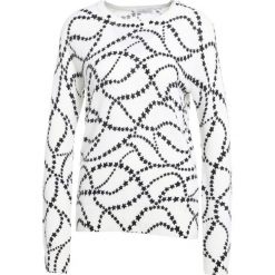 Swetry klasyczne damskie: Equipment SLOANE Sweter ivory/black