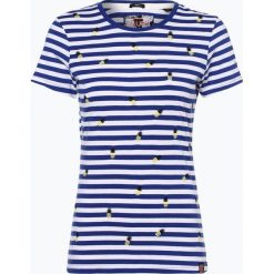 Superdry - T-shirt damski, niebieski. Niebieskie t-shirty damskie Superdry, s, z haftami. Za 179,95 zł.