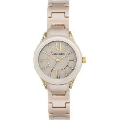 Biżuteria i zegarki: Zegarek Anne Klein Damski AK/2388TNGB Swarovski Ceramic Gold