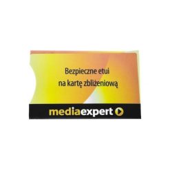 Etui ochronne SEDONA do karty płatniczej Mediaexpert. Pomarańczowe etui męskie SEDONA. Za 6,99 zł.