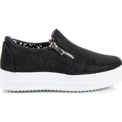 Trampki damskie slip on: Trampki z brokatem MICHAELA