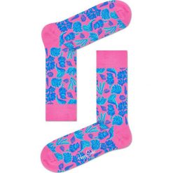 Happy Socks - Skarpetki Under The Sea. Niebieskie skarpetki damskie marki Happy Socks, z elastanu. W wyprzedaży za 29,90 zł.