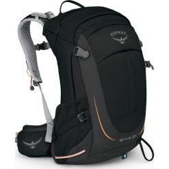 OSPREY Sirrus 24L II black. Czarne plecaki damskie Osprey, bez wzorów, sportowe. W wyprzedaży za 399,00 zł.