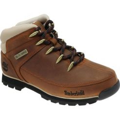 Timberland Euro Sprint Hiker A121K 43,5 Brązowe. Pomarańczowe buty trekkingowe męskie Timberland, ze skóry, bez zapięcia, do biegania. W wyprzedaży za 599,99 zł.