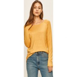 Only - Sweter. Niebieskie swetry damskie ONLY, s, bez wzorów, z wiskozy, bez rękawów, bez kaptura. W wyprzedaży za 69,90 zł.