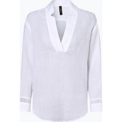 Marc Cain Sports - Bluzka damska, biały. Białe bluzki damskie Marc Cain Sports, bez wzorów, bez kołnierzyka, bez rękawów. Za 799,95 zł.