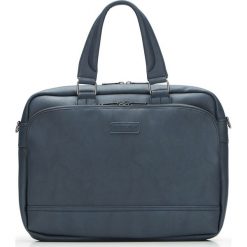 Torba na laptopa 87-4P-113-N. Niebieskie torby na laptopa marki Wittchen, w paski, klasyczne. Za 179,00 zł.