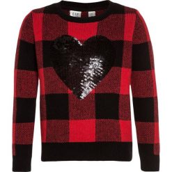 GAP PLAID Sweter modern red. Czerwone swetry chłopięce marki GAP, z bawełny. W wyprzedaży za 135,20 zł.