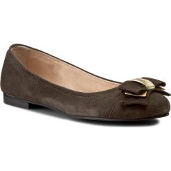 Baleriny damskie: Baleriny VENEZIA – 3618 C+Z GRIG Dark Grey