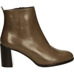 Botki - 9323 NAP TAUP. Brązowe botki damskie skórzane marki Venezia. Za 539,00 zł.