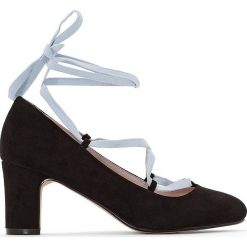 Buty ślubne damskie: Czółenka z materiału syntetycznego
