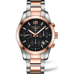 LONGINES MASTER COLLECTION L2.786.5.56.7. Czarne zegarki męskie LONGINES, złote. Za 17820,00 zł.
