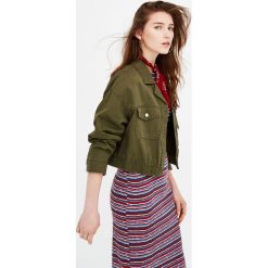 Kurtki damskie: Kurtka cropped z klapami