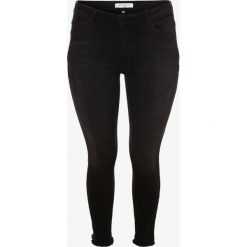 ONLY Carmakoma - Jeansy damskie – Carwilly, czarny. Czarne jeansy damskie Only Carmakoma, s, bez wzorów, z jeansu. Za 229,95 zł.
