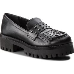 Półbuty POLLINI - SA10335G16TR0000 Capra Pu Nero. Czarne półbuty damskie marki Pollini, bez wzorów, ze skóry ekologicznej, eleganckie, bez obcasa, na obcasie, bez zapięcia. W wyprzedaży za 589,00 zł.