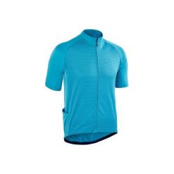 Koszulka krótki rękaw na rower szosowy RC100 męska. Czerwone koszulki męskie TRIBAN, xl, z elastanu, krótkie, rowerowe. Za 79,99 zł.