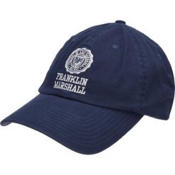 Franklin & Marshall Czapka z daszkiem Niebieski. Niebieskie czapki męskie Franklin Marshall, bez wzorów, z bawełny. Za 154,95 zł.