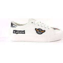 OBUWIE SPORTOWE SEAS BL73 BIA. Buty sportowe damskie SEASTAR, bez wzorów, ze skóry, bez zapięcia. Za 52,00 zł.