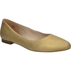 BALERINY CAPRICE 9-22107-26. Brązowe baleriny damskie Caprice, bez wzorów, bez obcasa. Za 119,99 zł.