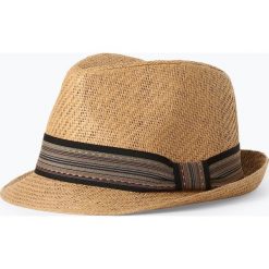 Nils Sundström - Kapelusz męski, beżowy. Brązowe kapelusze męskie Nils Sundström, bez wzorów, eleganckie. Za 99,95 zł.