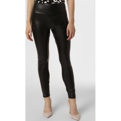 Opus - Spodnie damskie – Elyssa, czarny. Czarne spodnie damskie Opus, ze skóry. Za 269,95 zł.