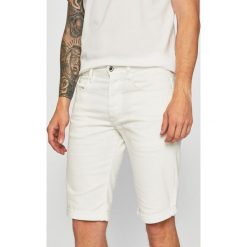G-Star Raw - Szorty 3301. Białe spodenki i szorty męskie G-Star RAW, bez wzorów, z elastanu, retro. W wyprzedaży za 269,90 zł.