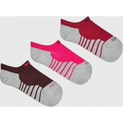 Nike - Skarpetki (3-pack). Szare skarpetki damskie marki Nike, z elastanu. W wyprzedaży za 39,90 zł.
