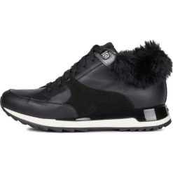 Geox tenisówki damskie D943FB 08522 36 czarny. Czarne buty sportowe damskie Geox, bez wzorów, ze skóry, eleganckie, tenisowe. Za 589,00 zł.