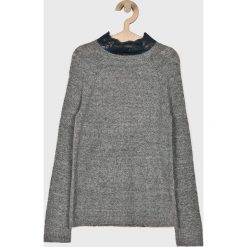 Name it - Sweter dziecięcy 122-164 cm. Szare swetry dziewczęce z elastanu. W wyprzedaży za 49,90 zł.
