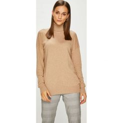 Pinko - Sweter. Brązowe swetry damskie Pinko, s, bez wzorów, z wiskozy, z krótkim rękawem. W wyprzedaży za 449,90 zł.
