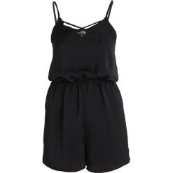Kombinezony damskie: Miss Selfridge CAMI CROSS FRONT PLAYSUIT Kombinezon black