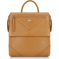 Plecak damski 86-4E-379-5. Żółte plecaki damskie marki Wittchen, bez wzorów, boho. Za 399,00 zł.