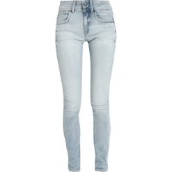 GStar LYNN MID SKINNY NEW Jeans Skinny Fit lt aged. Niebieskie jeansy damskie relaxed fit marki G-Star, z bawełny. Za 469,00 zł.