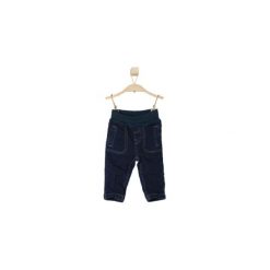 S.OLIVER Boys Mini Spodnie dżinsowe blue denim stretch. Niebieskie spodnie niemowlęce marki S.Oliver, z bawełny. Za 89,00 zł.