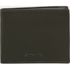 Samsonite - Portfel skórzany. Pomarańczowe portfele męskie Samsonite, bez wzorów, z poliesteru. W wyprzedaży za 239,90 zł.