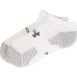 Zestaw 3 par niskich skarpet męskich UNDER ARMOUR - Heatgear Tech Locut Socks 3Pk 1312439-100 Biały. Białe skarpetki męskie Under Armour, bez wzorów, z elastanu. Za 49,95 zł.