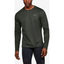 Under Armour Qualifier ColdGear® Koszulka Zielony. Zielone podkoszulki męskie Under Armour, xl, z nadrukiem, z elastanu, z długim rękawem. Za 343,95 zł.