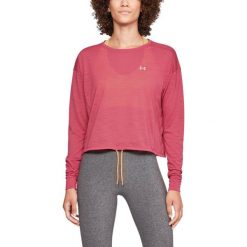 Under Armour Whisperlight Koszulka Czerwony. Czerwone koszulki damskie Under Armour, m, bez wzorów, z poliesteru, bez kołnierzyka. Za 206,95 zł.